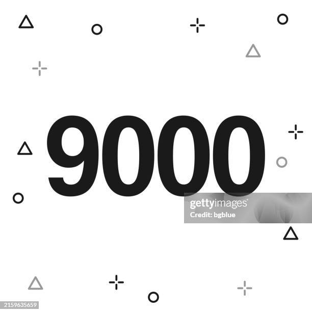 48 Number 9000 High Res Illustrations - Getty Images