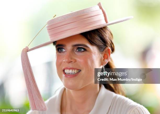Princess Eugenie attends day two of Royal Ascot 2024 at Ascot Racecourse on June 19, 2024 in Ascot, England.
