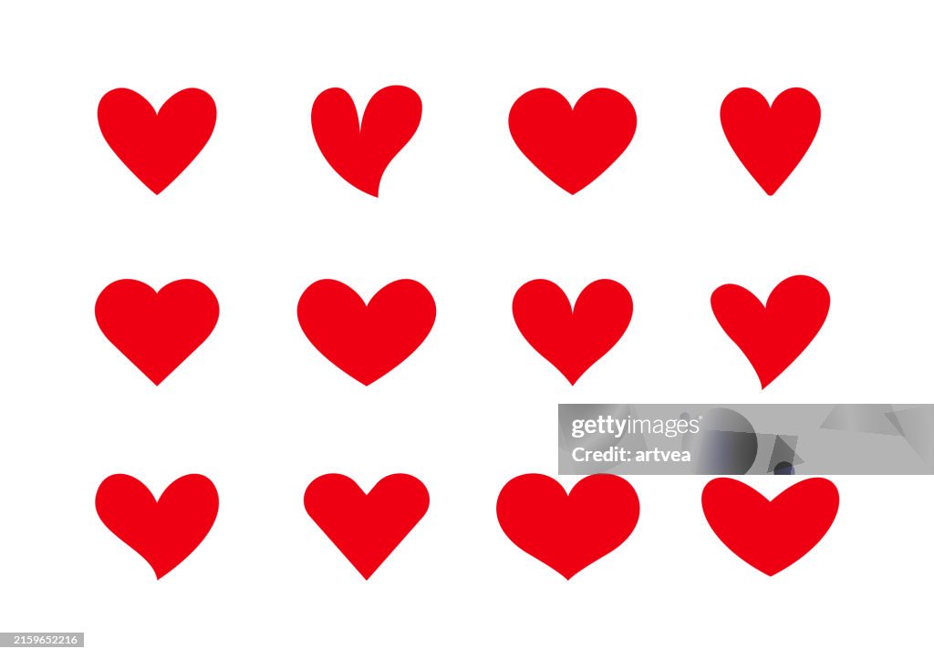 Iconos de Hearts Shapes