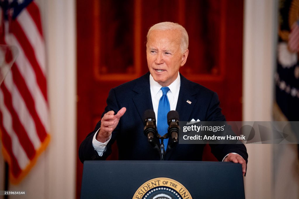 President Biden Delivers Remarks On Supreme Court's Immunity Ruling