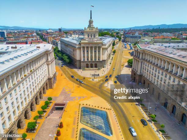 asamblea nacional en sofía - bulgaria fotografías e imágenes de stock