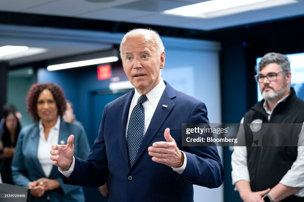 President Biden Speaks On Extreme Weather Following Operational Briefing