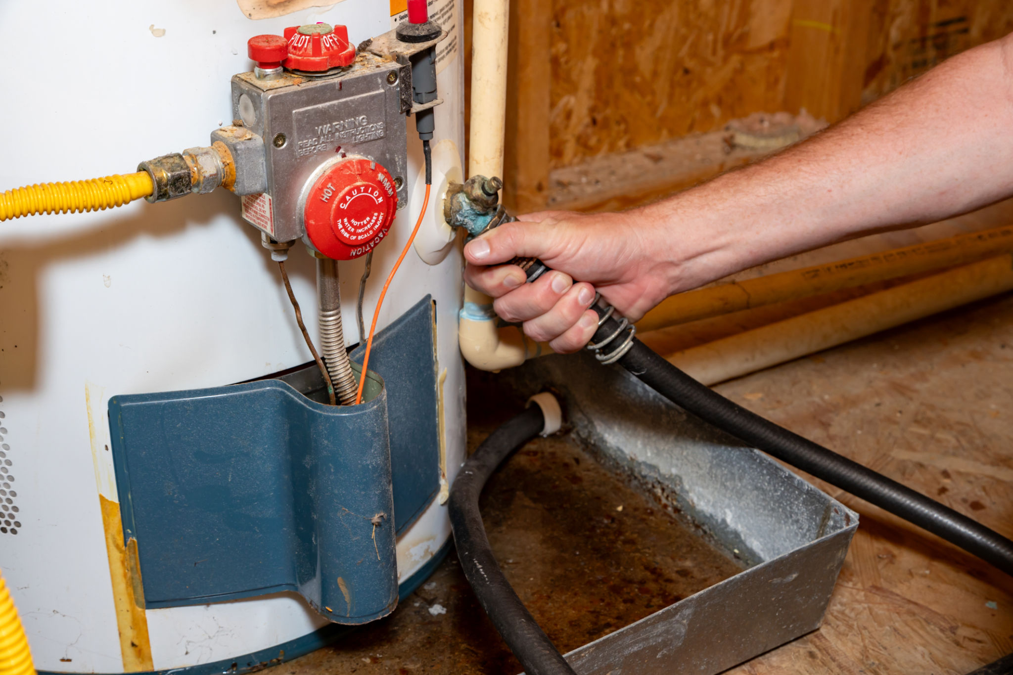 hot water drain