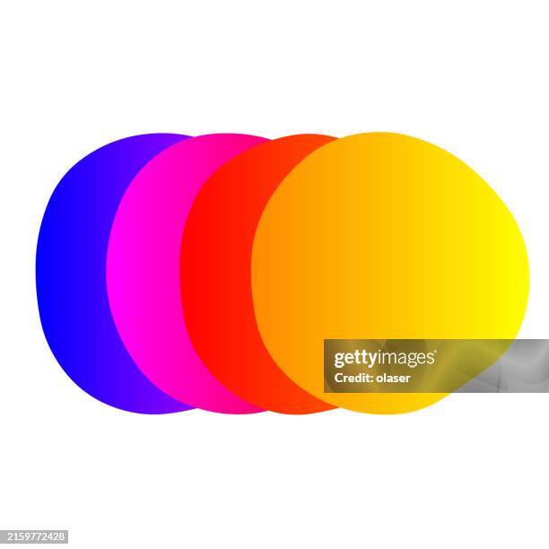 Overlapping Rounded Shapes 79 Four Overlapping Circles Stock Photos, High-Res Pictures, and Images ...