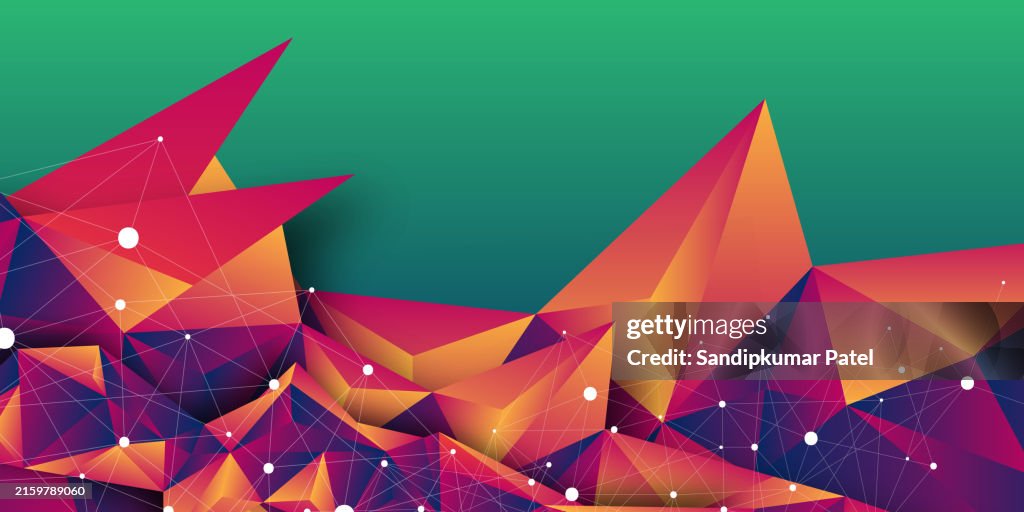 Abstract Low Poly Backgrounds High-Res Vector Graphic - Getty Images