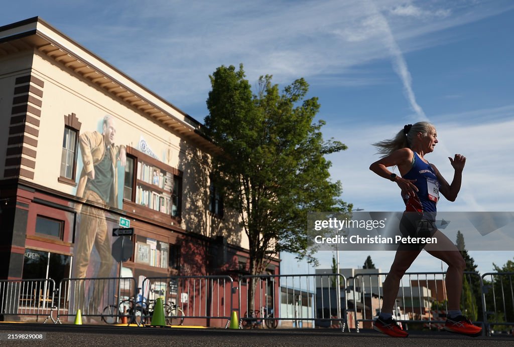Michelle Rohl Running Michelle Rohl competes in the Women's 20K Racewalk on June 29, 2024 ...