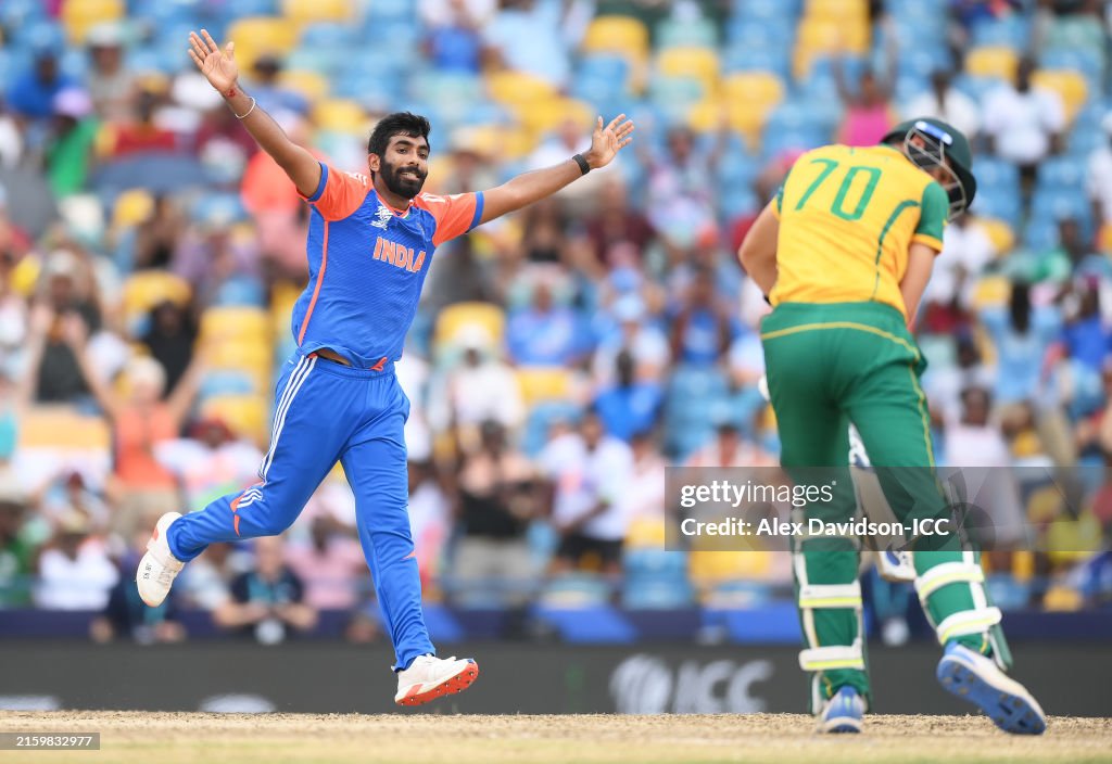 South Africa v India: Final - ICC Men's T20 Cricket World Cup West Indies & USA 2024