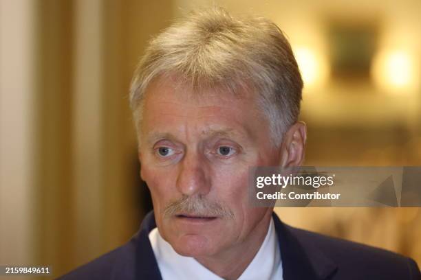 Pieskov 846 Dmitry Peskov Photos & High Res Pictures - Getty Images