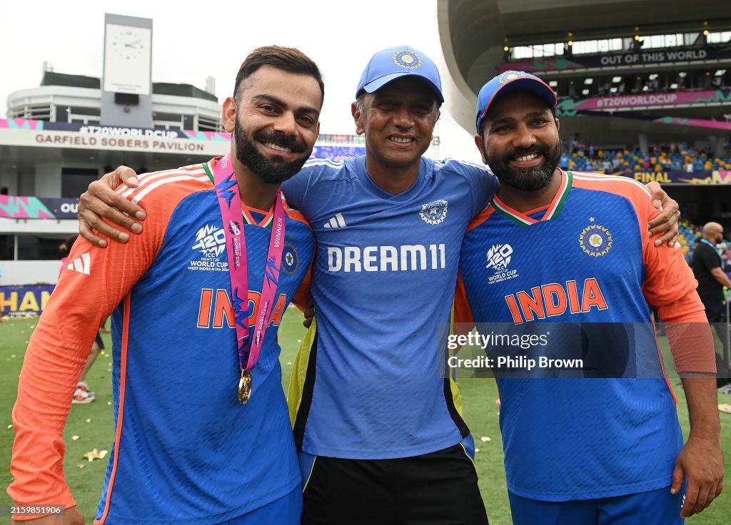 South Africa v India: Final - ICC Men's T20 Cricket World Cup West Indies & USA 2024