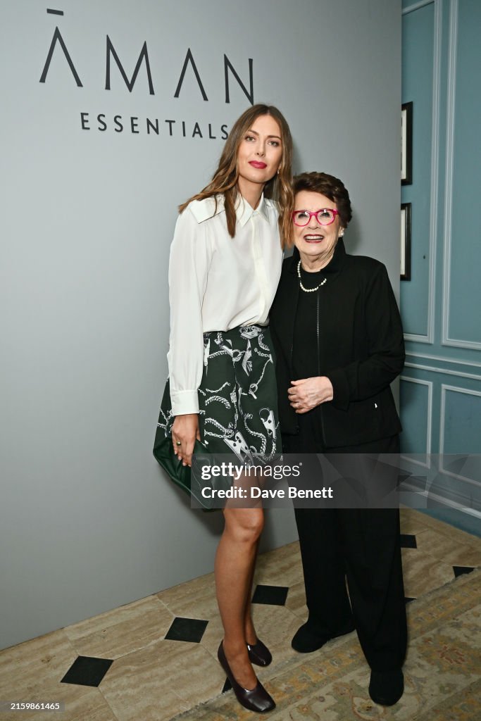 Imran Amed of The Business of Fashion Celebrates Maria Sharapova Together with Aman Essentials