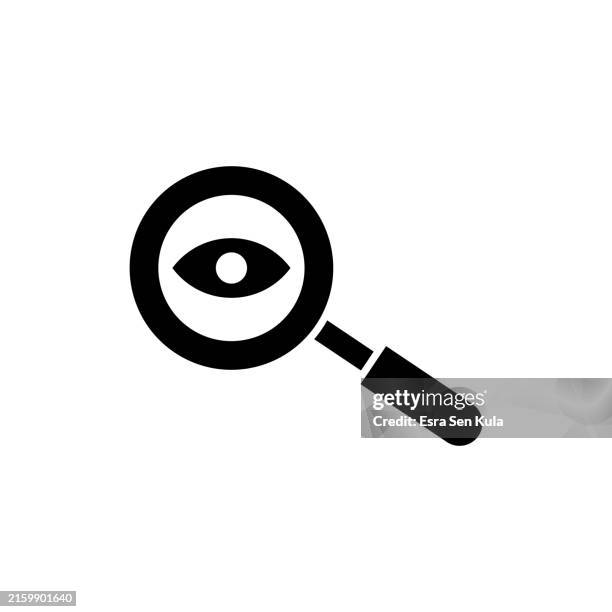 illustrazioni stock, clip art, cartoni animati e icone di tendenza di ispezione aziendale design solido dell'icona. adatto per infografiche, pagine web, app mobili, ui, ux e progettazione di gui. - indifferenza