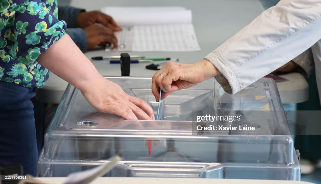 France Holds First Round Of Legislative Elections