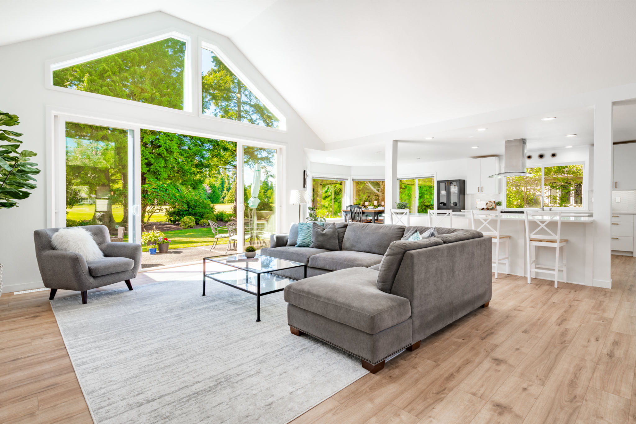 open concept living