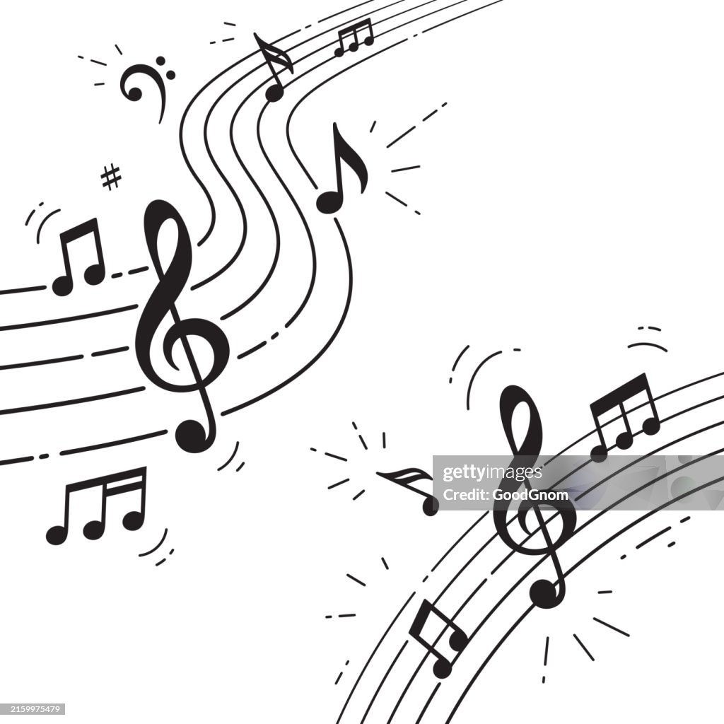 Musical Notes Design High-Res Vector Graphic - Getty Images