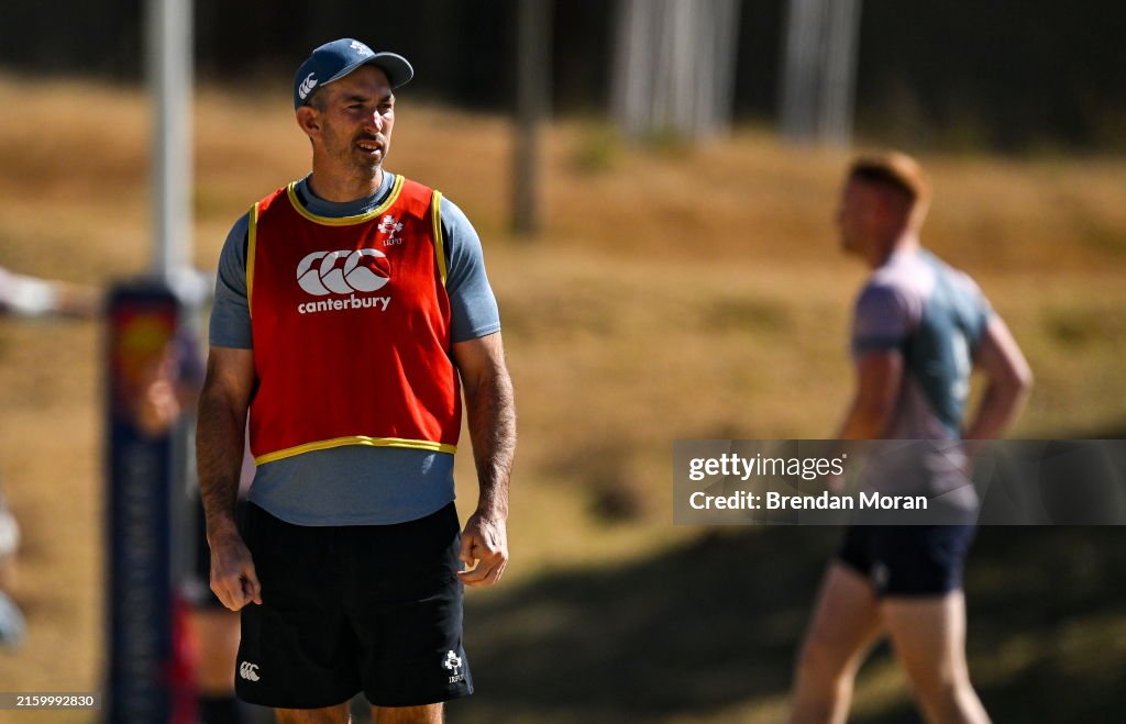 Gauteng , South Africa - 5 July 2024; Assistant coach Andrew Goodman ...