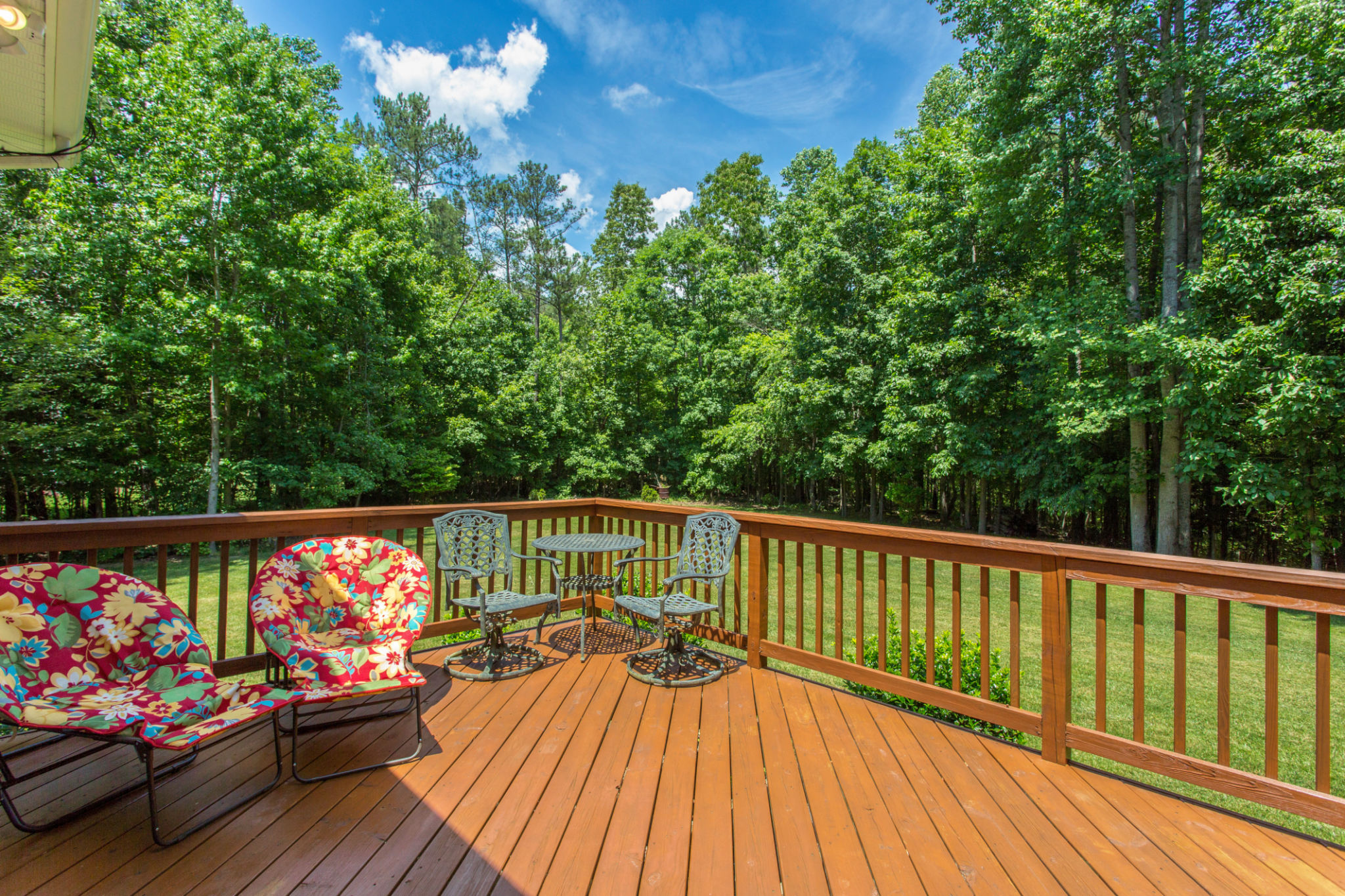 backyard deck