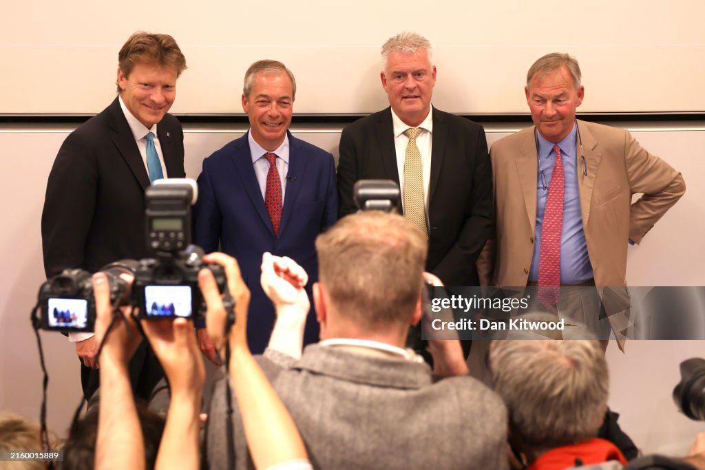 Nigel Farage Celebrates Reform UK's Election Success