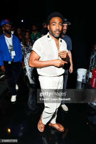 Donald Glover aka Childish Gambino attends the 2024 BET Awards at Peacock Theater on June 30, 2024 in Los Angeles, California.