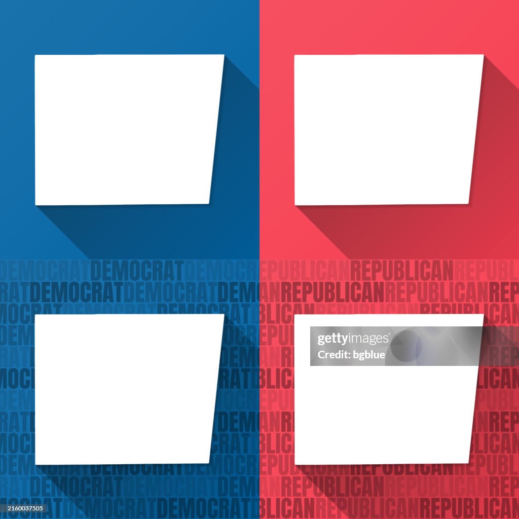 Lauderdale County, Mississippi. Maps on blue and red backgrounds
