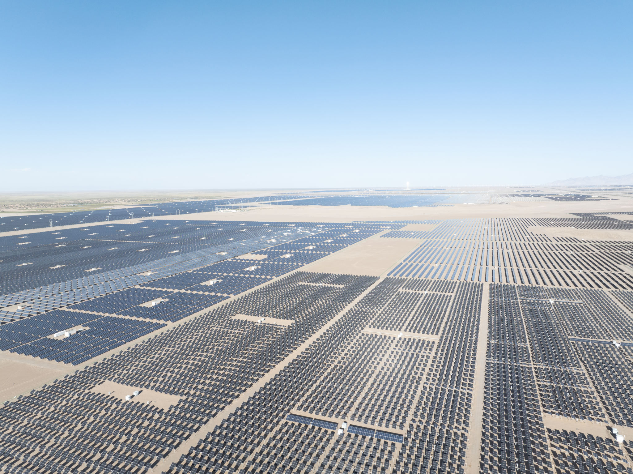 Large-scale photovoltaic power station Large-scale photovoltaic power station