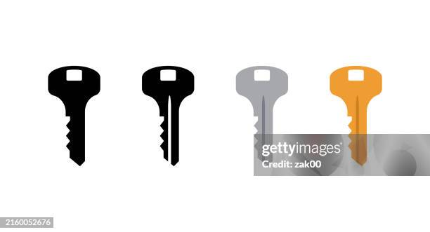 key - locksmith house stock illustrations