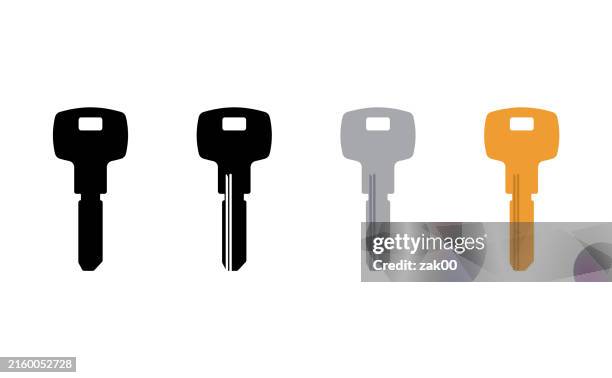 key - locksmith stock illustrations