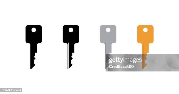 key - locksmith stock illustrations