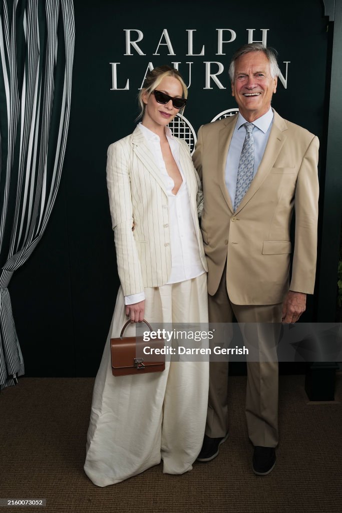 Ralph Lauren During Wimbledon Tennis Championships