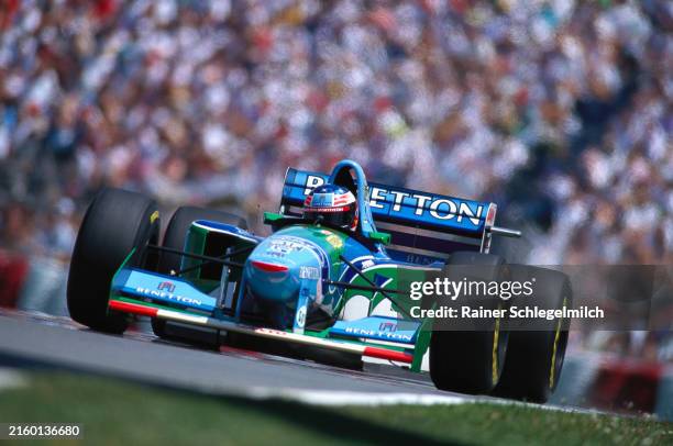 Michael Schumacher, Benetton B194 Ford during the Canadian GP at Circuit Gilles-Villeneuve on June 12, 1994 in Circuit Gilles-Villeneuve, Canada.