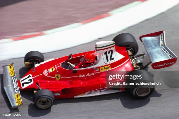 Niki Lauda, Ferrari 312T during the Monaco GP at Monte Carlo on May 11, 1975 in Monte Carlo, Monaco.