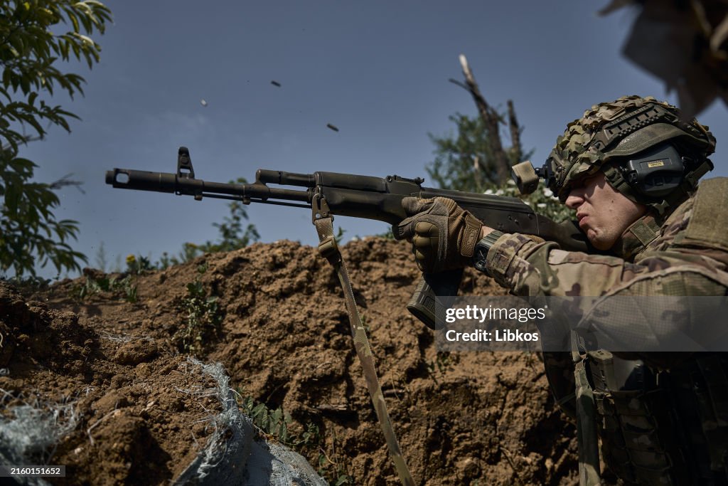 28th Brigade Of The Armed Forces Of Ukraine In The Direction Of Toretsk