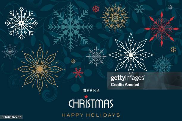 snowflake branch background - stock illustration - christmas portrait background stock illustrations