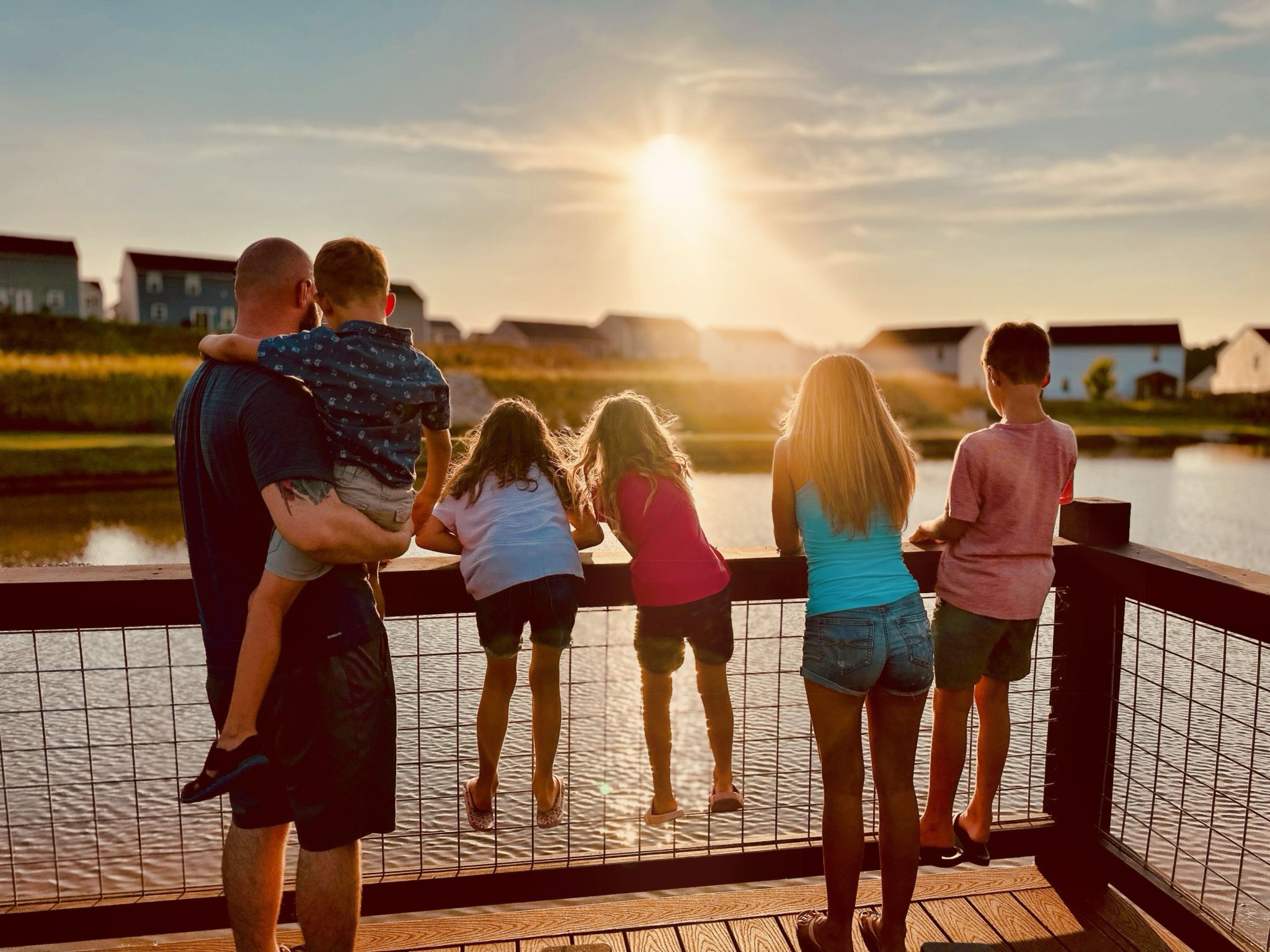 golden hour family