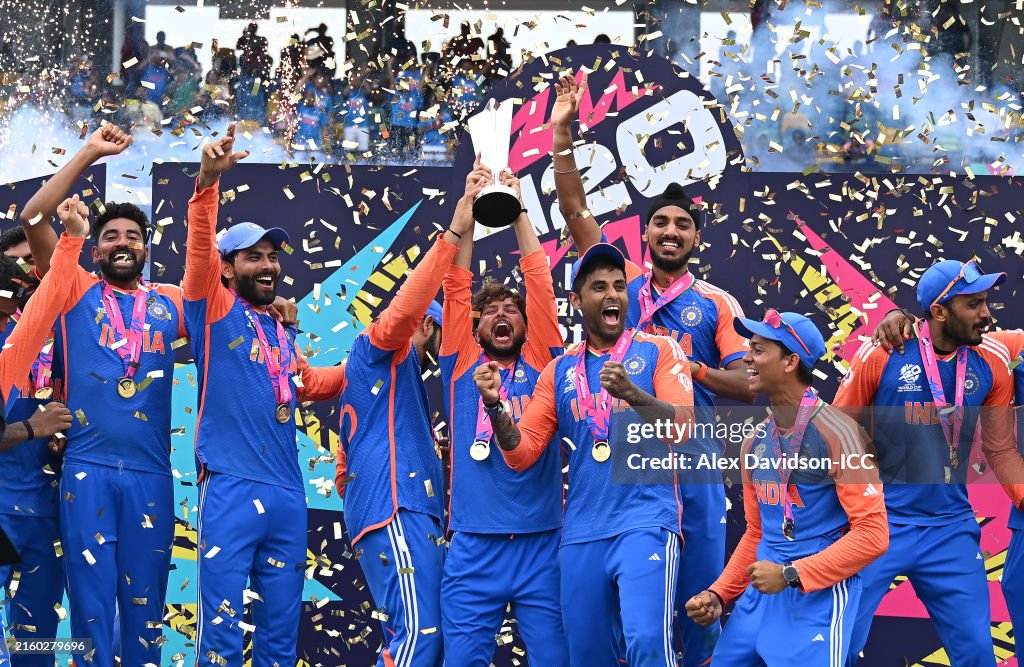 South Africa v India: Final - ICC Men's T20 Cricket World Cup West Indies & USA 2024