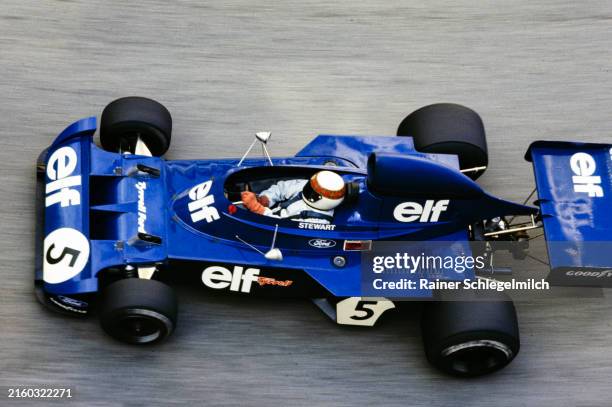 Jackie Stewart, Tyrrell 006 Ford during the Monaco GP at Circuit de Monaco on Sunday June 03, 1973 in Monte Carlo, Monaco.