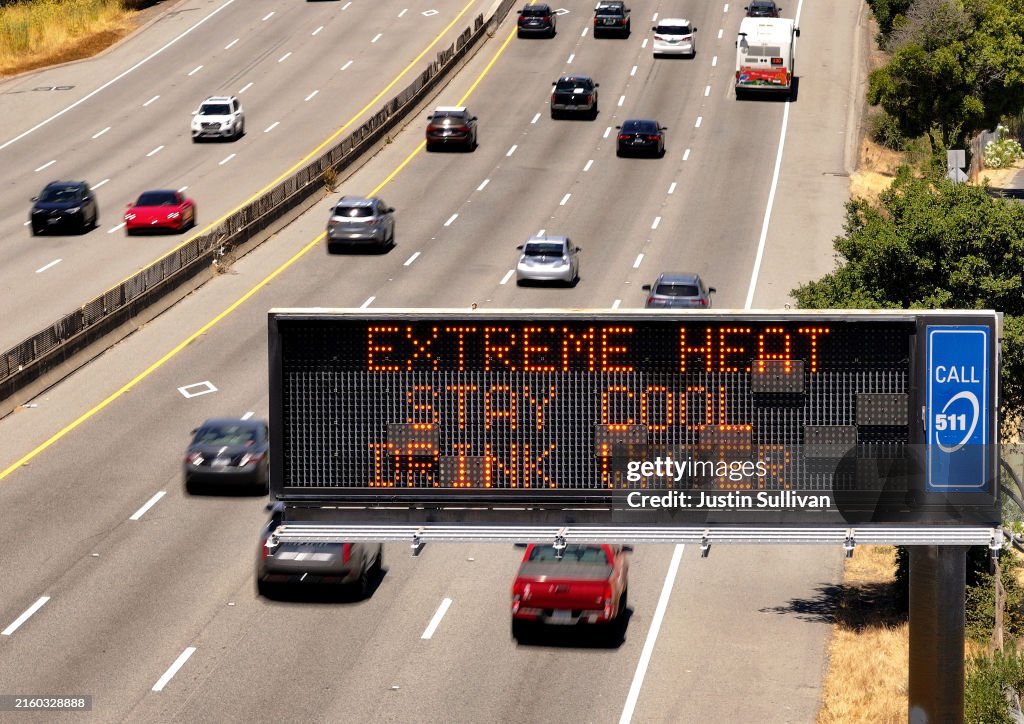 Highway Changeable Message Sign In an aerial view, a Caltrans changeable message sign on Highway 101 ...