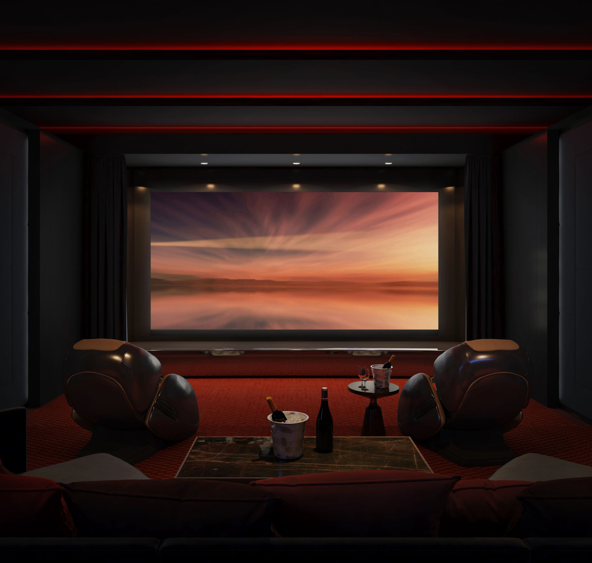 premium viewing experience