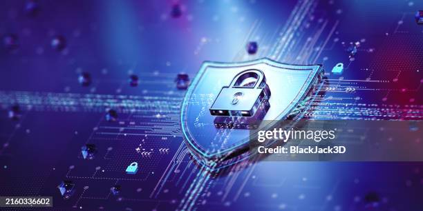 shield-lock. multi-levels security system wide concept - digital bildbanksfoton och bilder