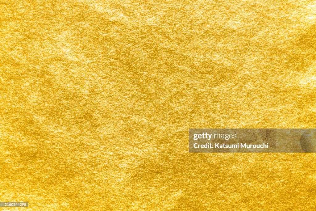 Gold leaf texture background