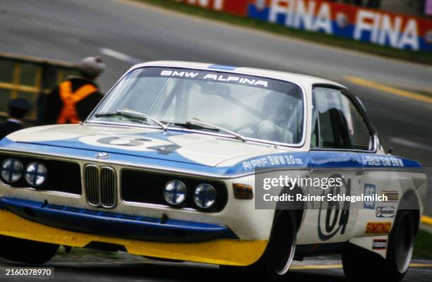 Brian Muir / Hans-Joachim Stuck, B.M.W. Alpina, BMW 3.0 CSL during the Spa 1000 kms at Circuit de Spa Francorchamps on May 06, 1973 in Circuit de Spa...