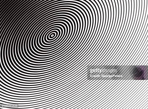 concentric circles abstract background - epicenter stock illustrations