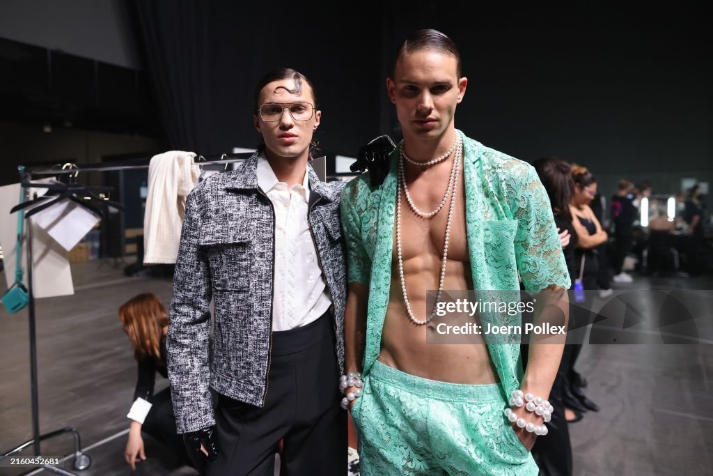 COLLECTIVEFOUR Marcel Ostertag - Backstage - Berlin Fashion Week SS25