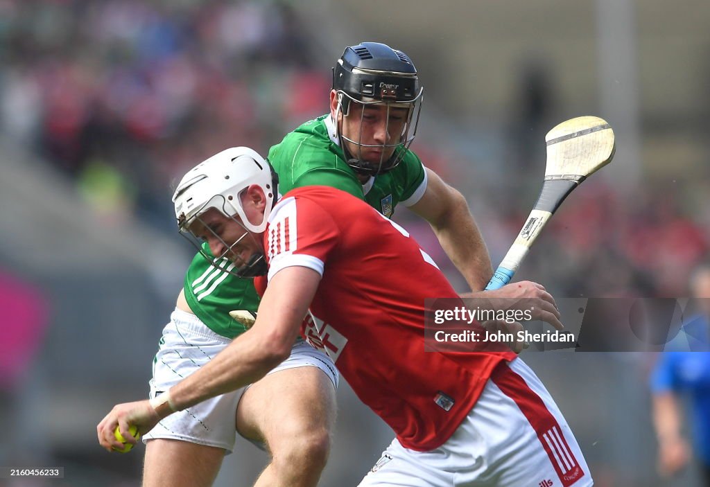 Huling Limerick Dublin , Ireland - 7 July 2024; Diarmaid Byrnes of Limerick tackles ...