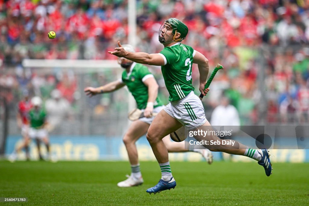 Huling Limerick Dublin , Ireland - 7 July 2024; Seán Finn of Limerick during the GAA ...