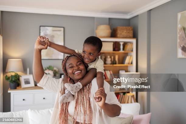 you're my greatest gift - carrying on shoulders stock pictures, royalty-free photos & images