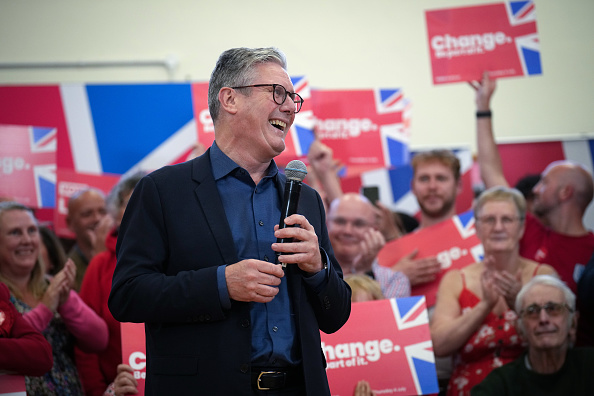 Keir Starmer Visits Three Countries Of The UK On Final Day Of Election Campaigning