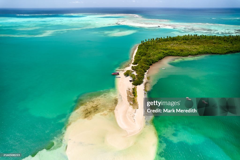 No Man's Land peninsula in Tobago