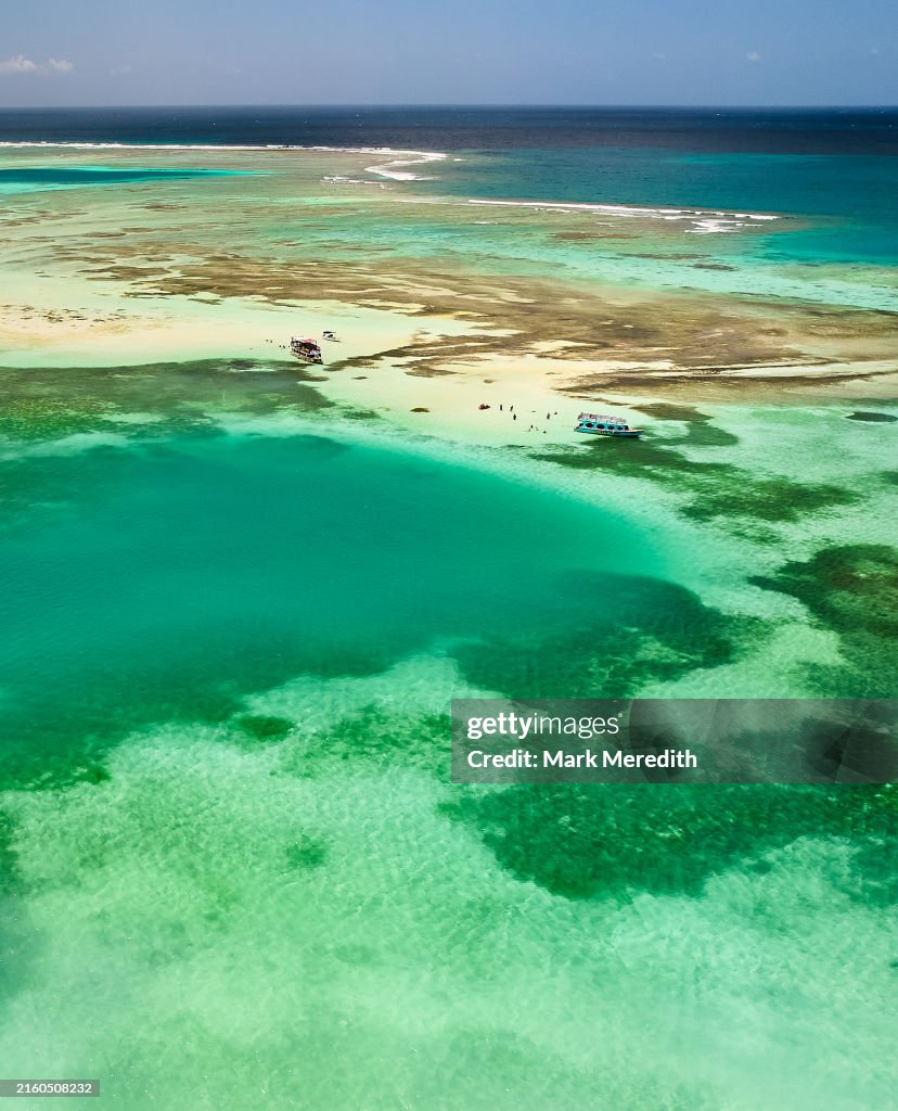 The Nylon Pool in the Buccoo Reef Marine Park, Tobago