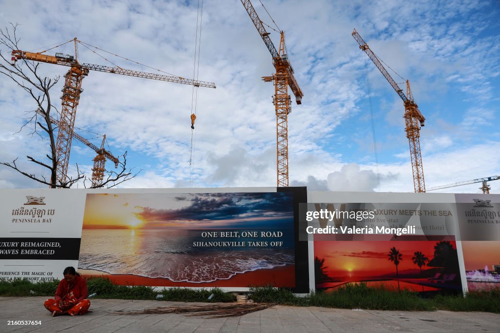 Chinese-owned Ghost Buildings In Cambodia's Coastal Town Of Sihanoukville