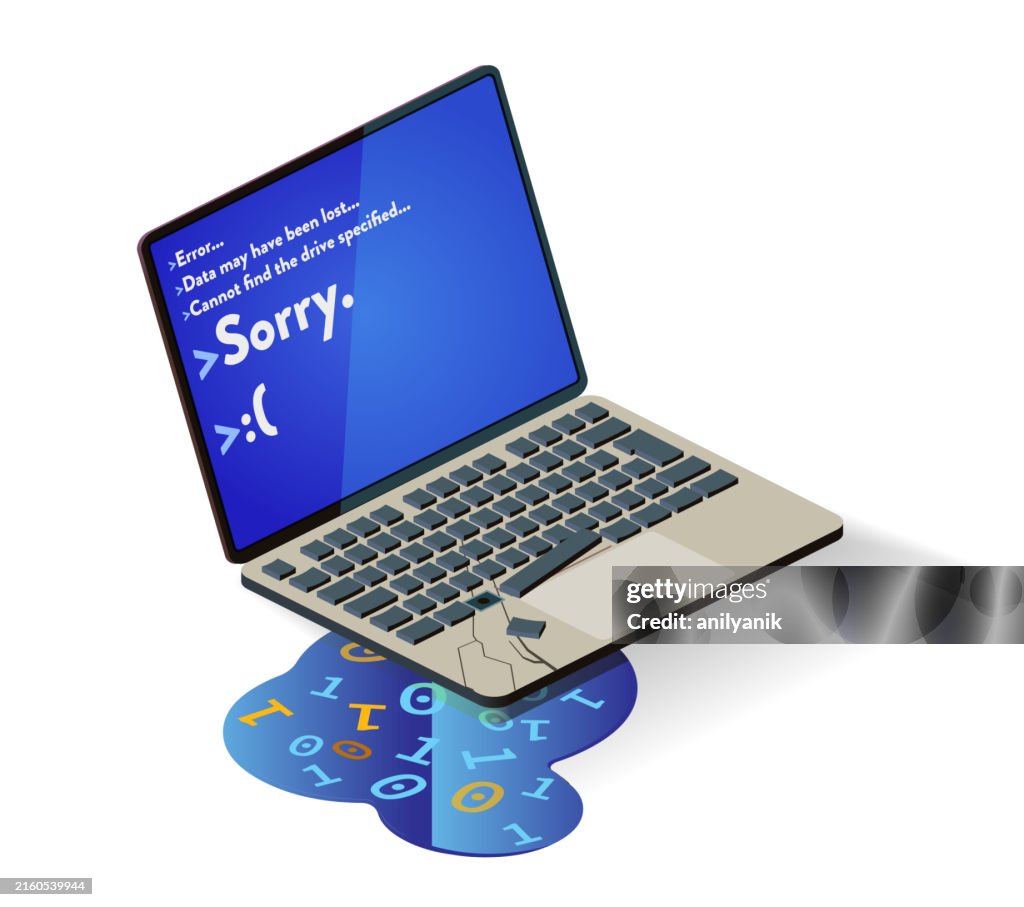 Blue screen